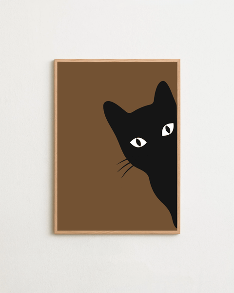 Curious Cat - FrenzyFrame