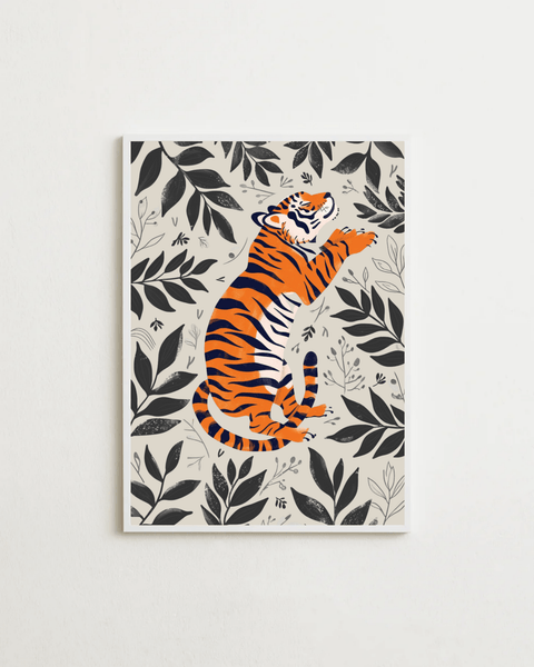 Sleepy Tiger - FrenzyFrame