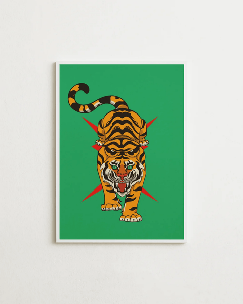 Tiger Charge - FrenzyFrame