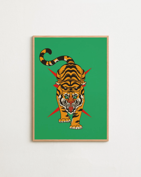 Tiger Charge - FrenzyFrame