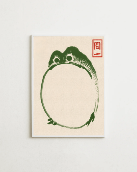 Matsumoto Hoji Frog Circle - FrenzyFrame