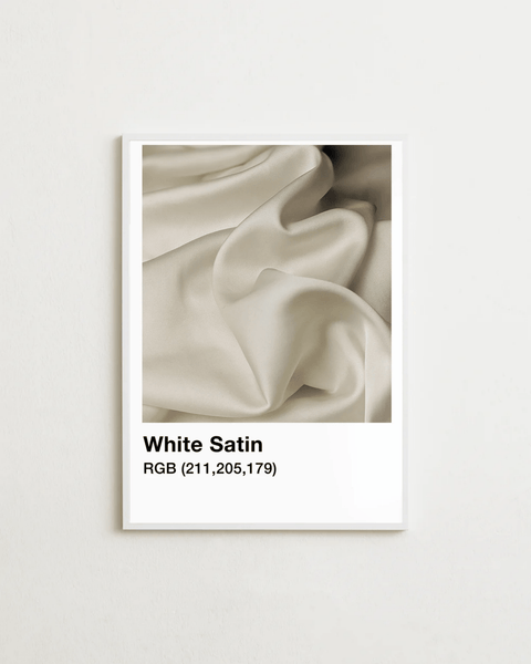 White Satin - FrenzyFrame